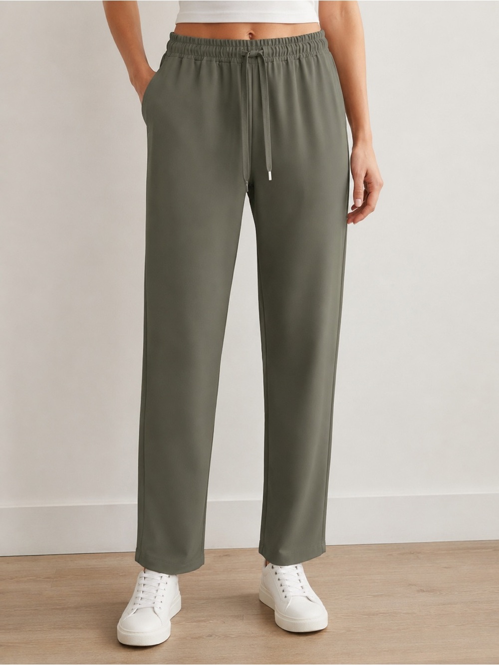Lululemon Olive Green Pull-On Pants Women’s Size 12